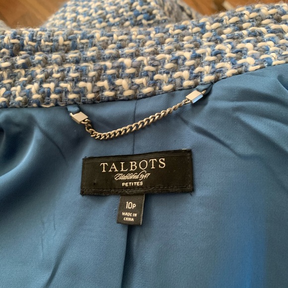 Talbots tweed wool jacket - Picture 7 of 8